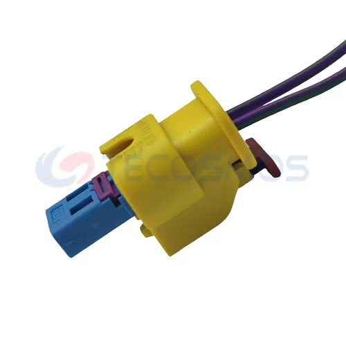 Waterproof Wiring Harness Car Collision Sensor Plug for VW Audi BMW 2 Pin Female 4H0973323 / CT2-0056M-7 - image 5